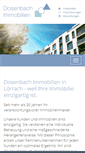 Mobile Screenshot of immo-dosenbach.de